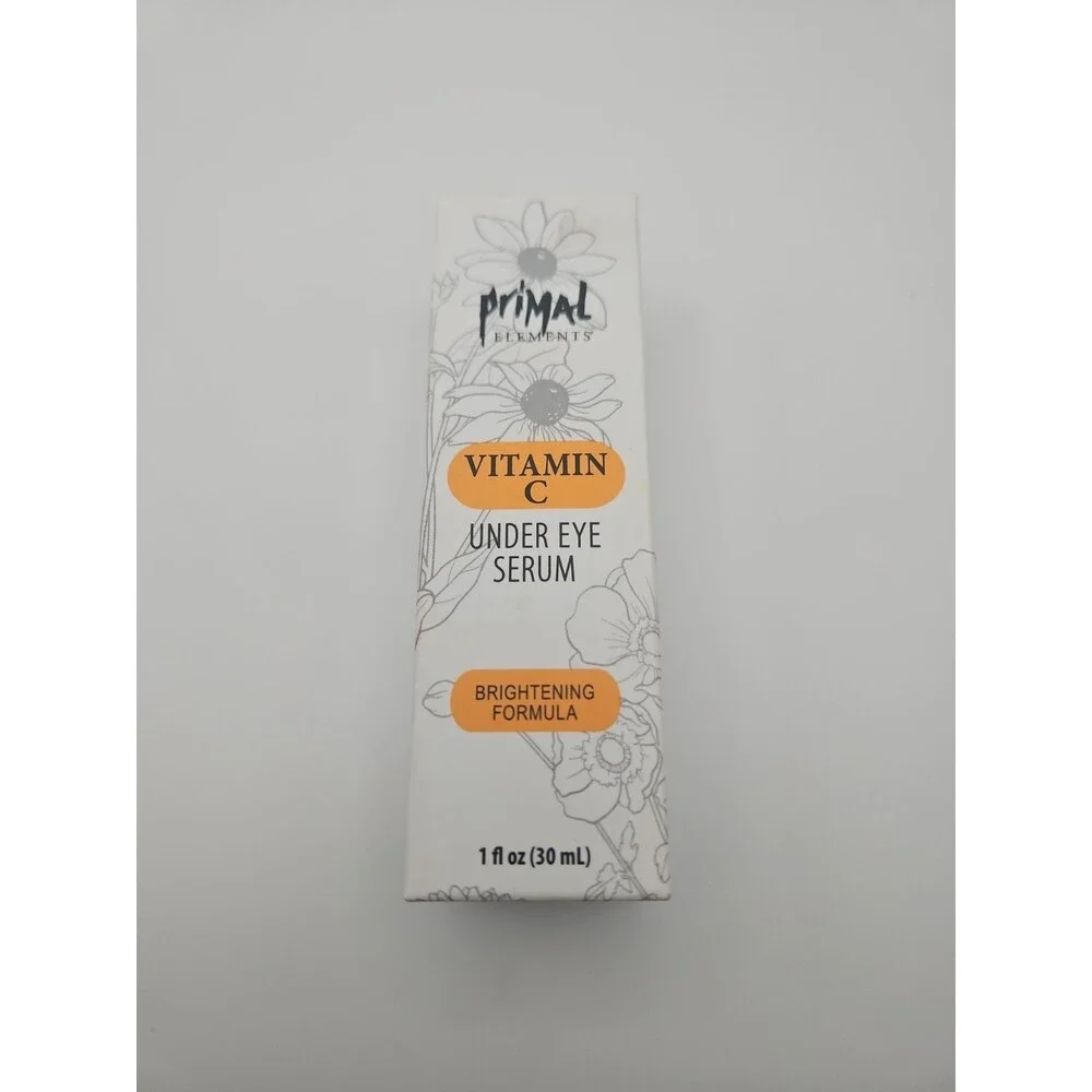 Primal Elements Vitamin C Brightening Under Eye Serum - 1 fl oz (30mL) - NEW